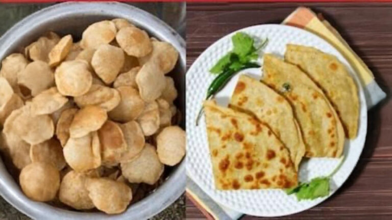 Puri vs Paratha: पूड़ी या पराठा दोनों में से कौन है सेहत के लिए बेहतर? जानिए किसे खाने से क्या होगा फायदे-नुकसान 1 Puri vs Paratha