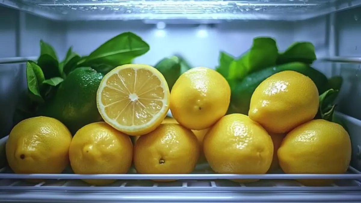 फ्रिज में काटकर रख दें नींबू का एक टुकड़ा, फिर देखें कमाल- सेहत से जुड़ा है यह नुस्खा 1 Lemon Benefits